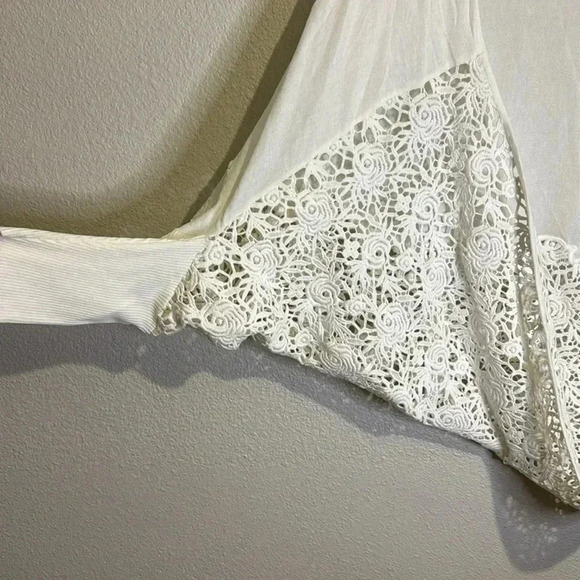 Kobi Halperin Crochet Drap Open Cardigan - Picture 10 of 10